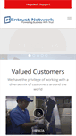 Mobile Screenshot of entrustnetwork.com